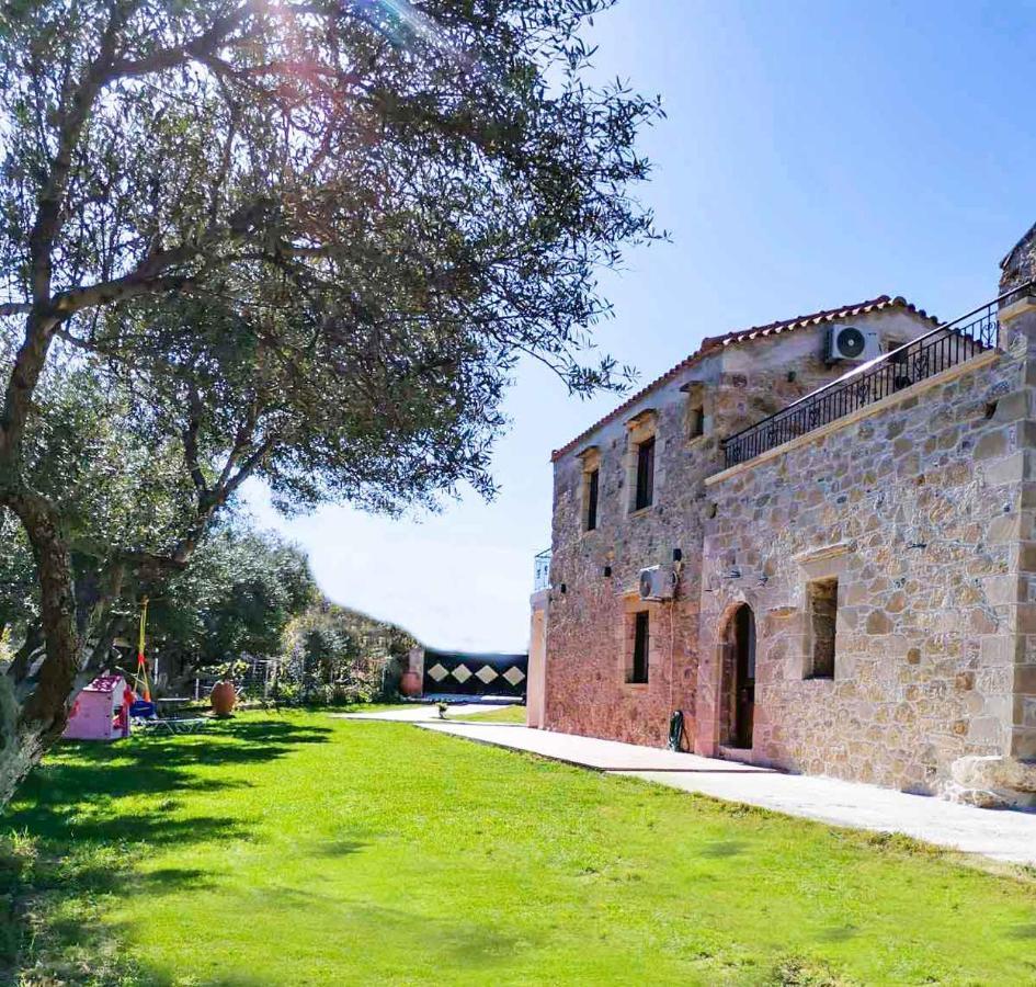 Villa Anastasia Luxe With Top Wifi, Bbq & Amazing Views Kíssamos Buitenkant foto