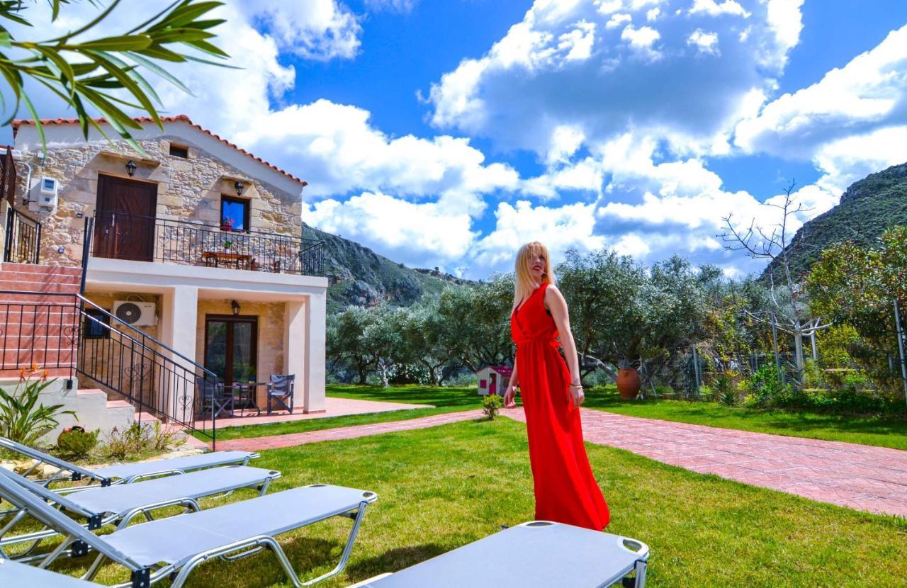 Villa Anastasia Luxe With Top Wifi, Bbq & Amazing Views Kíssamos Buitenkant foto