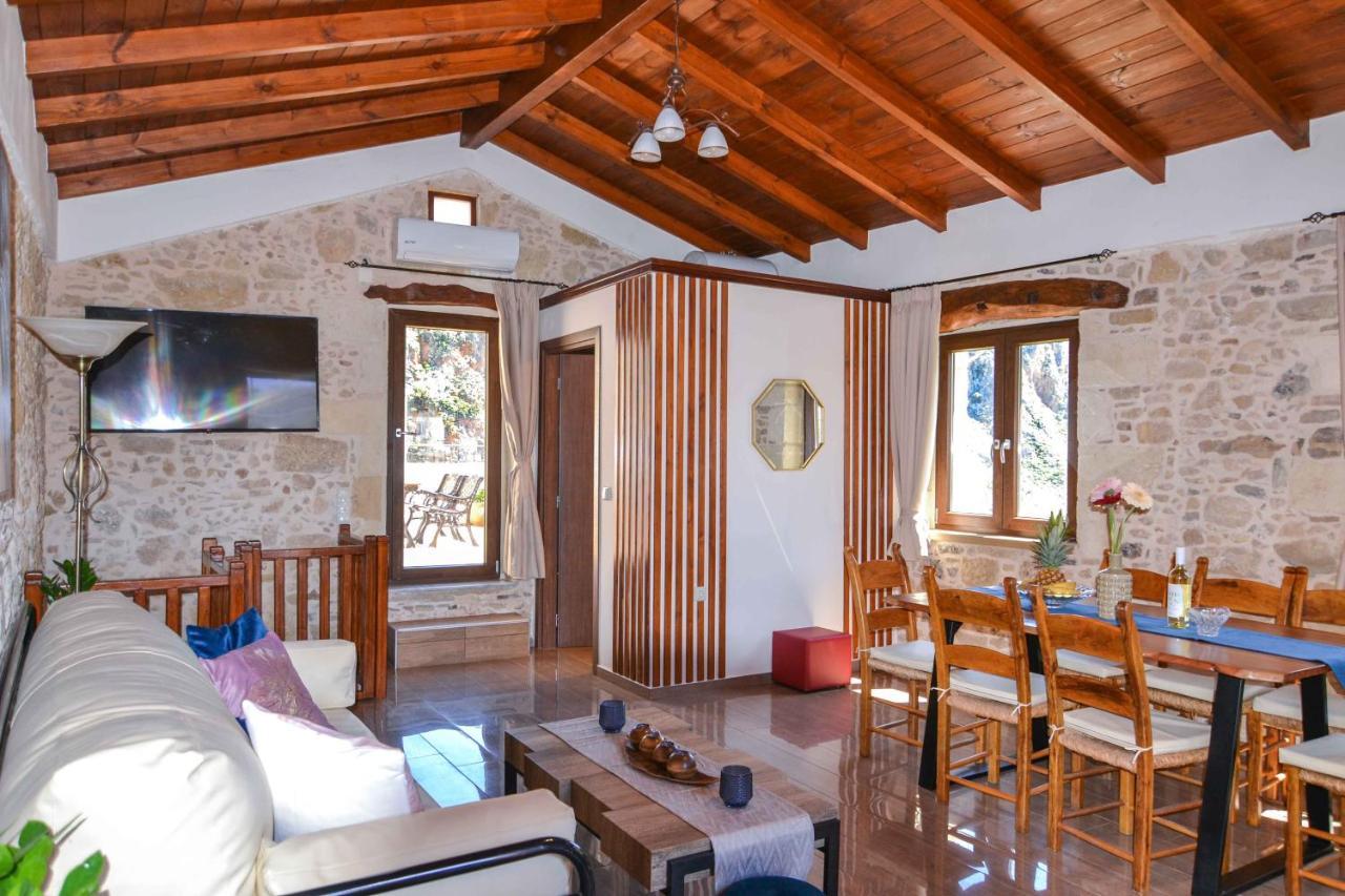 Villa Anastasia Luxe With Top Wifi, Bbq & Amazing Views Kíssamos Buitenkant foto