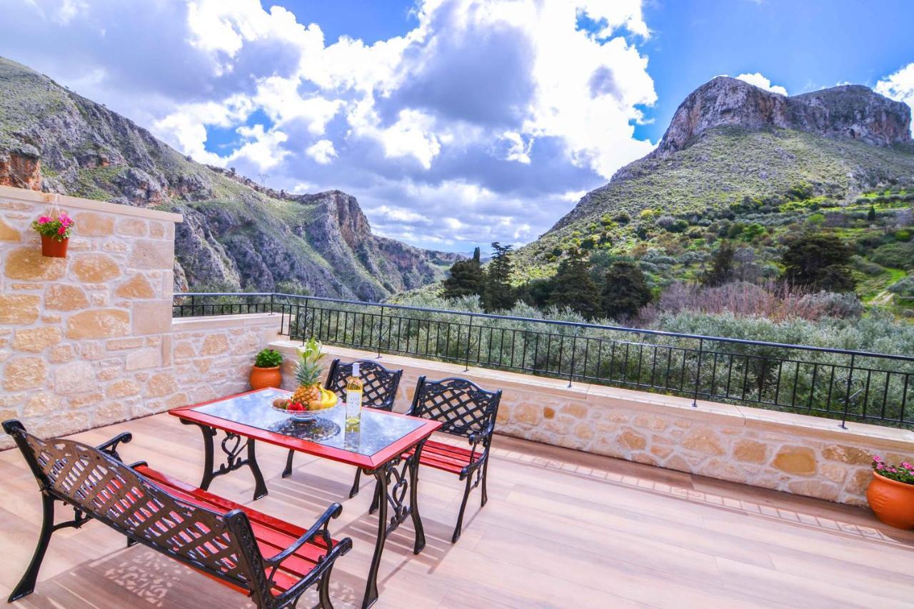 Villa Anastasia Luxe With Top Wifi, Bbq & Amazing Views Kíssamos Buitenkant foto