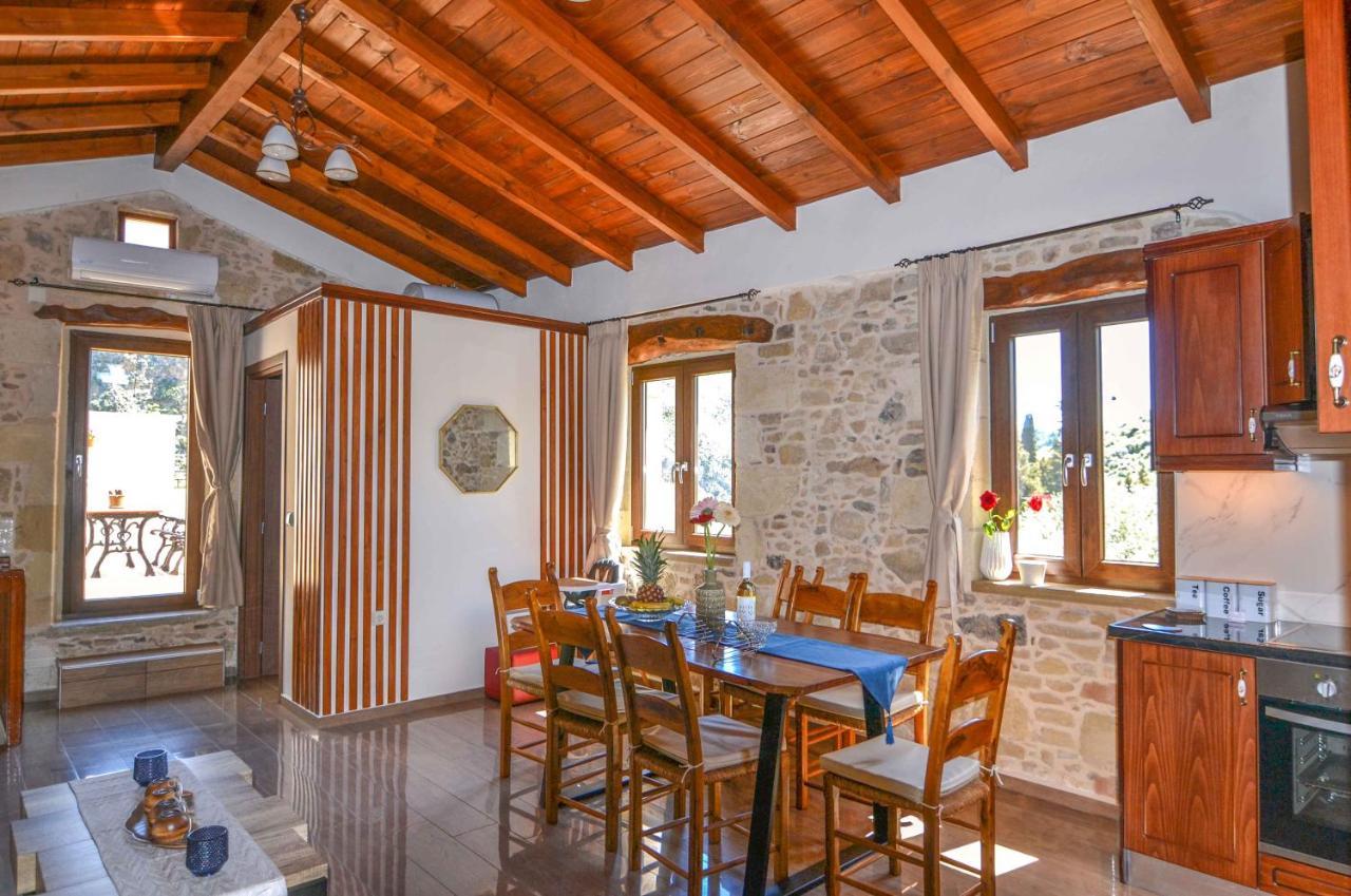 Villa Anastasia Luxe With Top Wifi, Bbq & Amazing Views Kíssamos Buitenkant foto