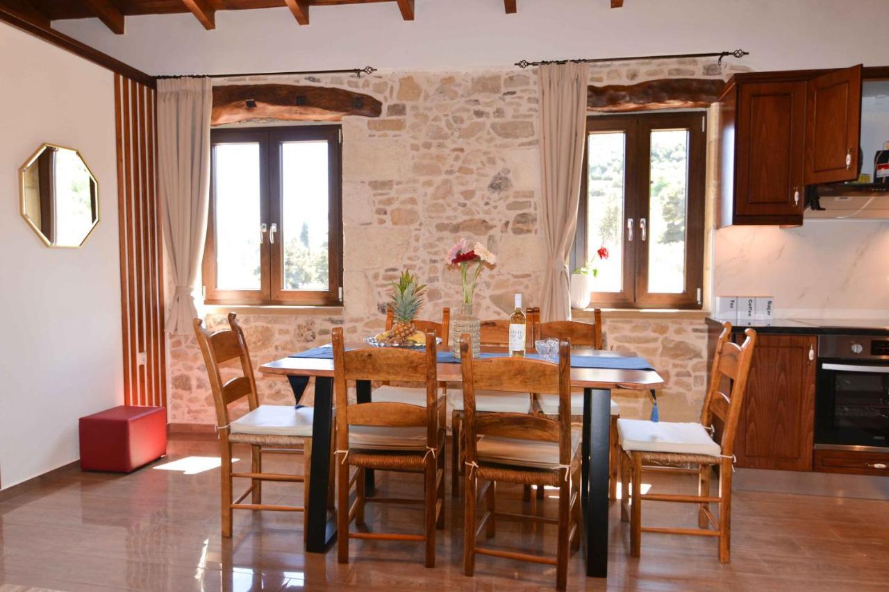 Villa Anastasia Luxe With Top Wifi, Bbq & Amazing Views Kíssamos Buitenkant foto